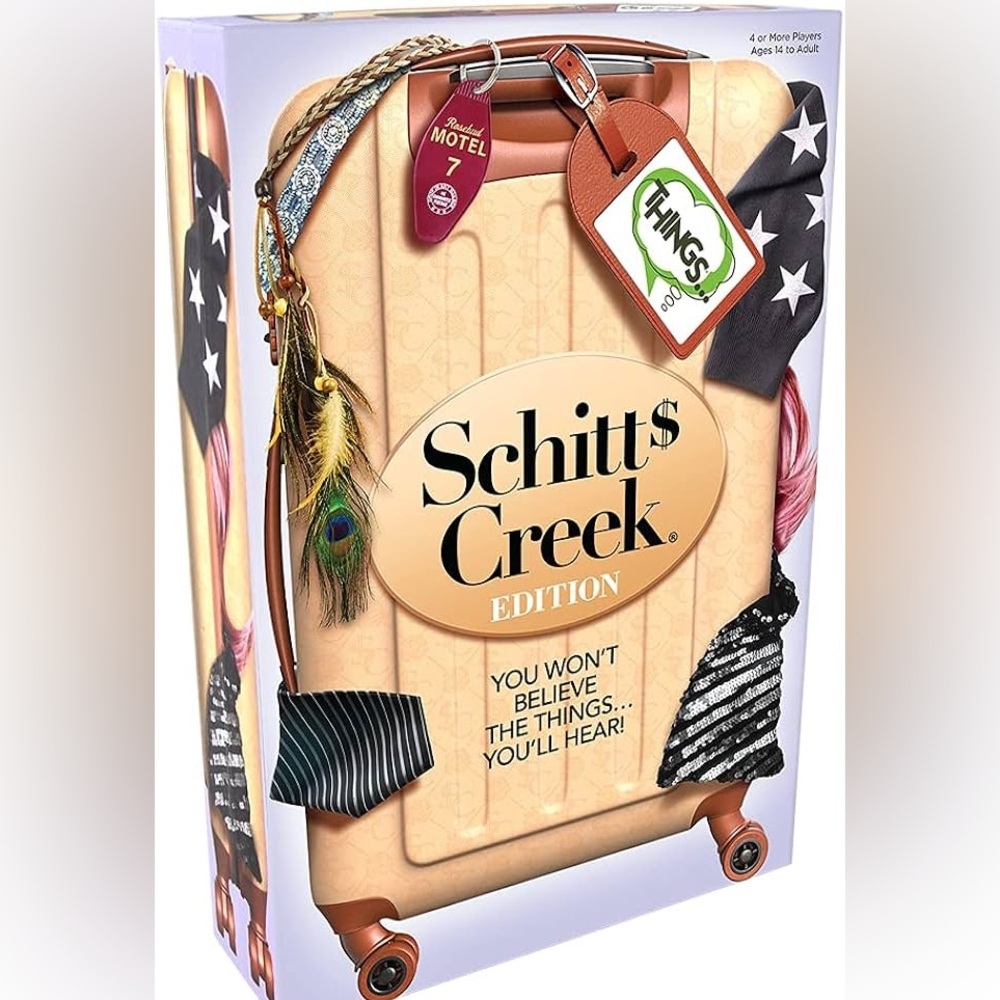 Schitt's Creek Edition Game Ages 14 to Adult 4 or More Players New